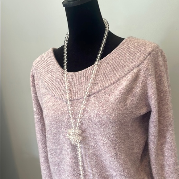 Women's light purple Sweater - Picture 2 of 2